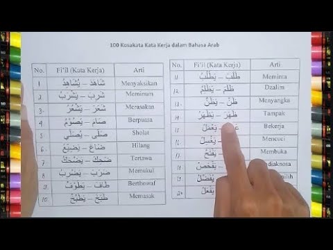 100 kosa kata bahasa arab