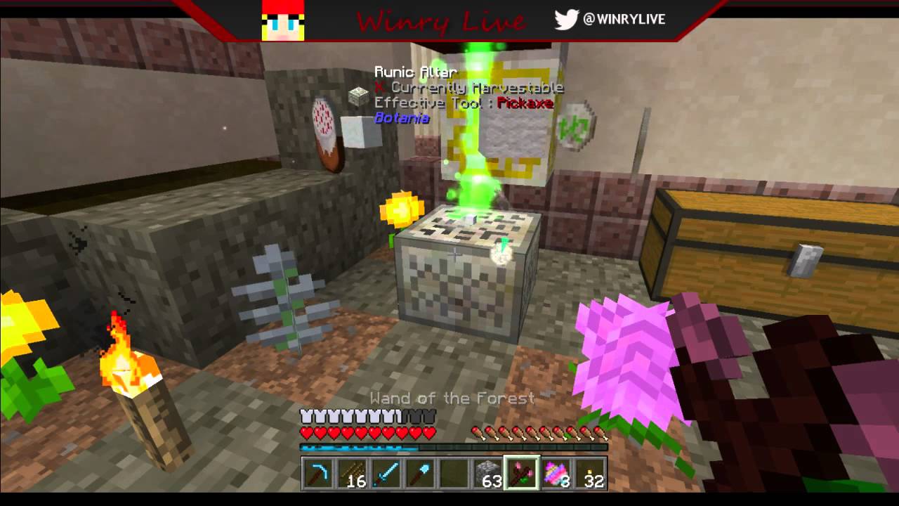 [Regrowth 0.8.0] Runic Altar Crafting and Build Ideas (Stream 3) - YouTube
