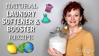 DIY Laundry Booster and Softener Recipe