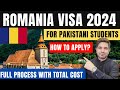 Study in romania 2024  romania student visa process for pakistani students  romania schengen visa