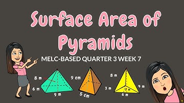 SURFACE AREA OF PYRAMIDS | GRADE 6