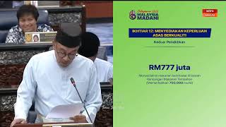 Peruntukan RMT ditambah kepada RM777 juta