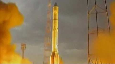 Russian Space Rocket Explodes After Launch