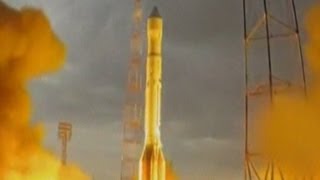 Russian Space Rocket Explodes After Launch