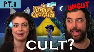 Is Animal Crossing about a CULT?! (our first time playing - uncut)