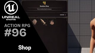 Unreal Engine 5 RPG Tutorial Series - #96: Shop