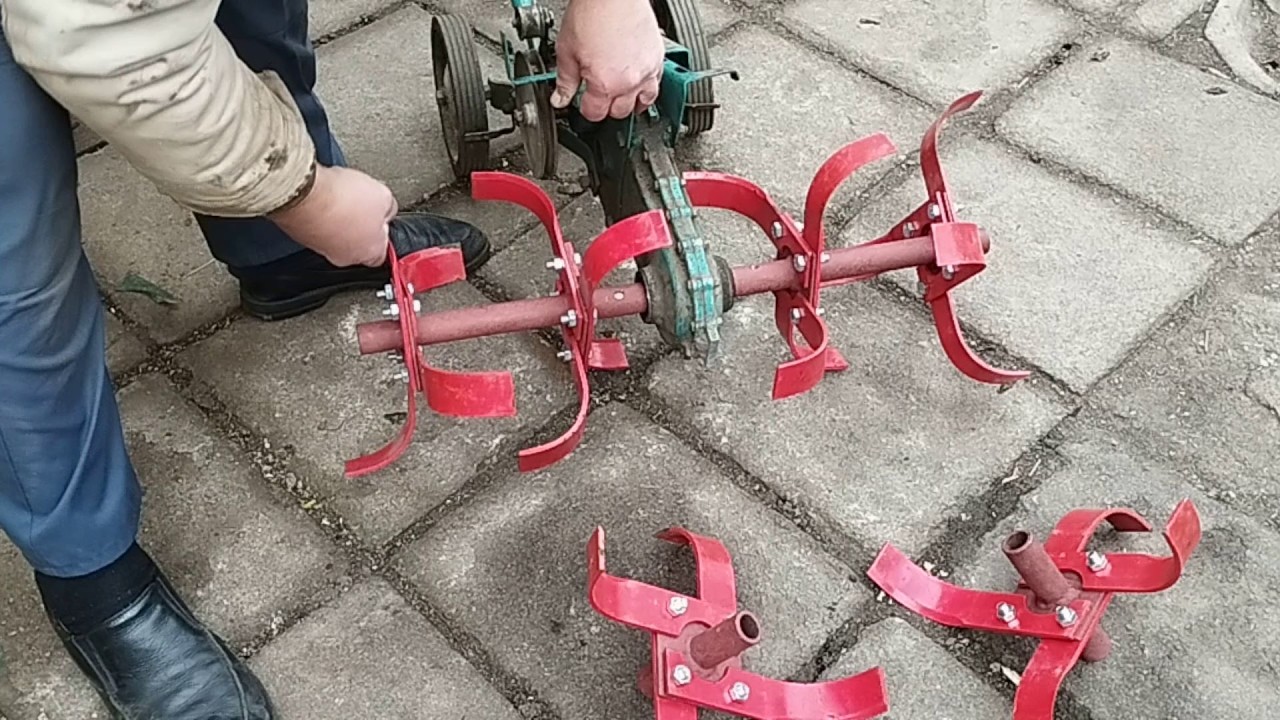 Фрезы на мотоблок  своими руками. Мотоблок из металлолома.