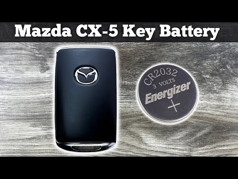 2020 – 2023 Mazda CX-5 Key Fob Battery Replacement – How To Replace Or Change CX5 Remote Batteries