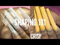 HOW TO SHAPE ACRYLIC NAILS FOR BEGINNERS | IN DEPTH ..THE VIDEO YOU’VE ALL BEEN WAITING FOR