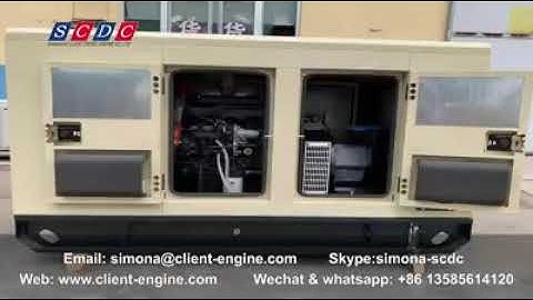 Weichai WP2.3D40E200 is made by SCDC and is #weichai marine engine or #machinery engine