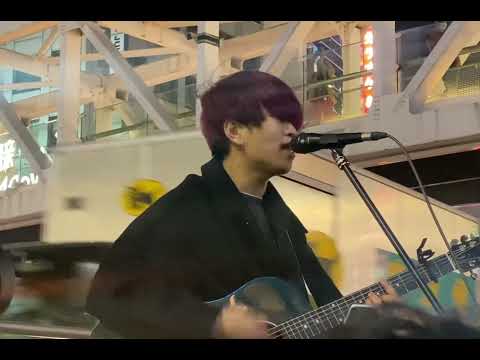 【2021年ラスト】　紫陽花　きゃない新宿路上ライブ2021.12.19