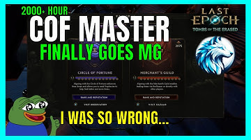 MERCHANT GUILD after 2000 HOURS of CIRCLE OF FORTUNE | Last Epoch 1.2