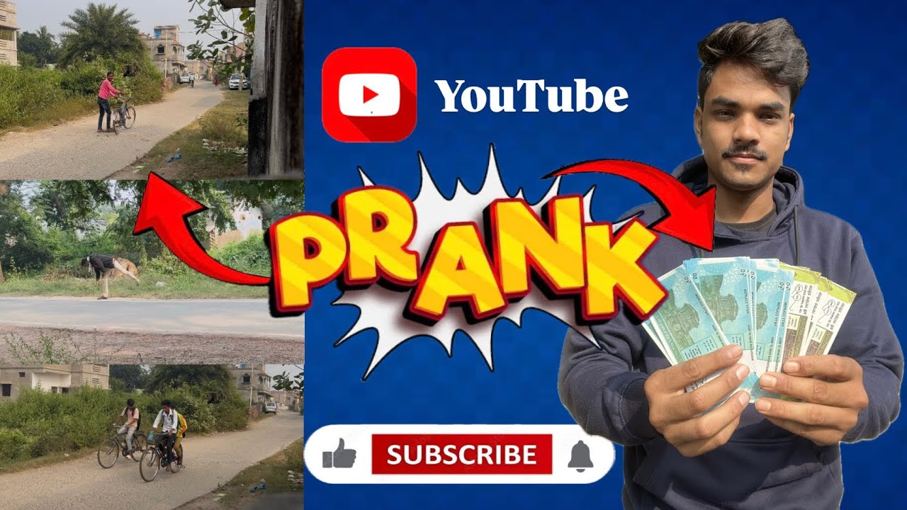 Fake Note Prank _ by Somnath Dutta & Subham Dutta #subscribe #comedy # ...