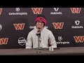 QB Jayden Daniels Speaks to the Media After Practice | Washington Commanders