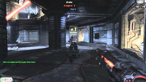 unreal tournament 3 gameplay instagib