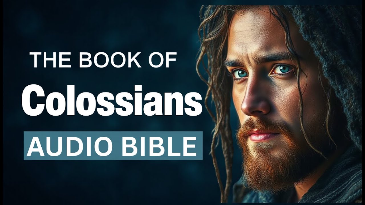 Colossians Audio Bible with Text | Soothing Music & Voice | Jesus ...