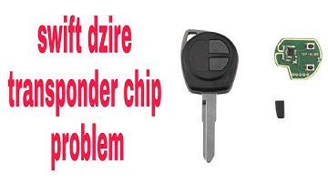 Swift dzire starting problem, All key lost work by Autel