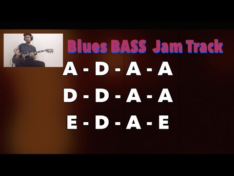 bass-backing-track-with-guitar-solo---blues-shuffle-(a)