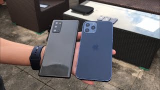 Iphone 12 Pro Max Vs Galaxy Note 20 Drop Test Clone
