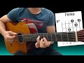 The most popular chord progression in the world guitar lesson