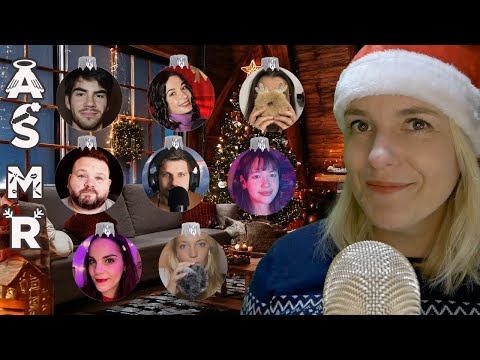 ASMR FR 🎄 Vos ASMR Artists préférés vous chuchotent leurs plus beaux souvenirs de Noël