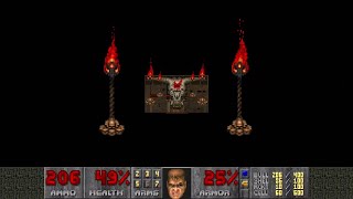 Doom 2 - Abscission (Map 12: Outer Plane): UV-Fast 100% (WAD Author: Snaxalotl)
