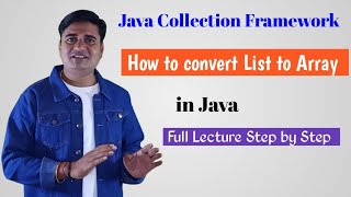 Convert List to Array in Java | Convert List to Array in Java with Example Program
