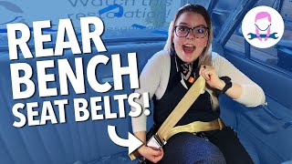 Installing 3Point Rear Seat Belts in My Classic Car!  **1965 Ford Falcon**