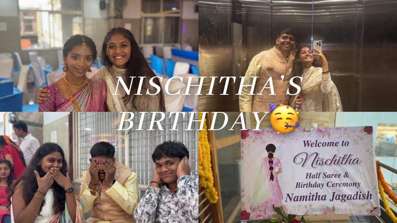 Nischitha’s birthday 🥳 @Likhitha.Mahesh #aesthetic #birthday#friends # ...