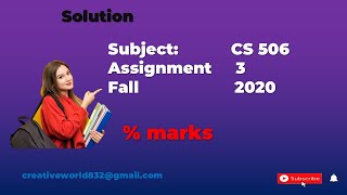 Cs 506 Assignment 3 || Solution Idea || 11-02-2021 Net Worth