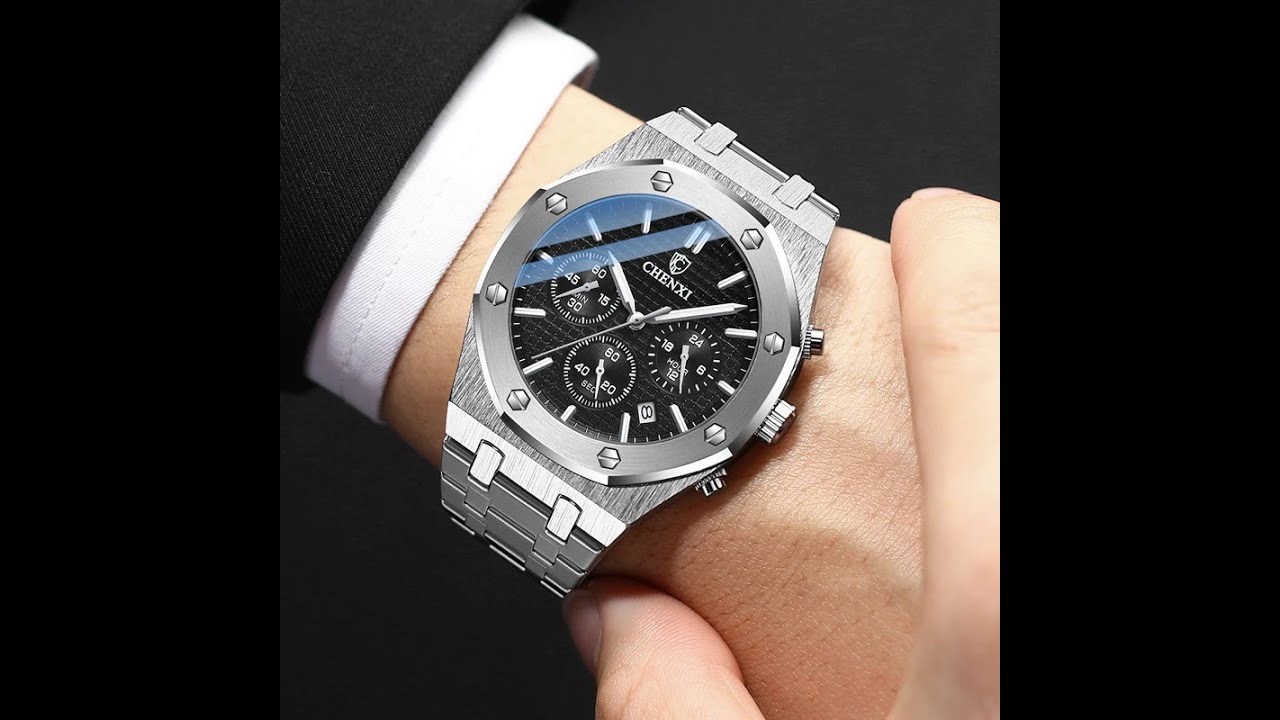 CHENXI Fashion Business Mens Watches Top Luxury Brand Quartz