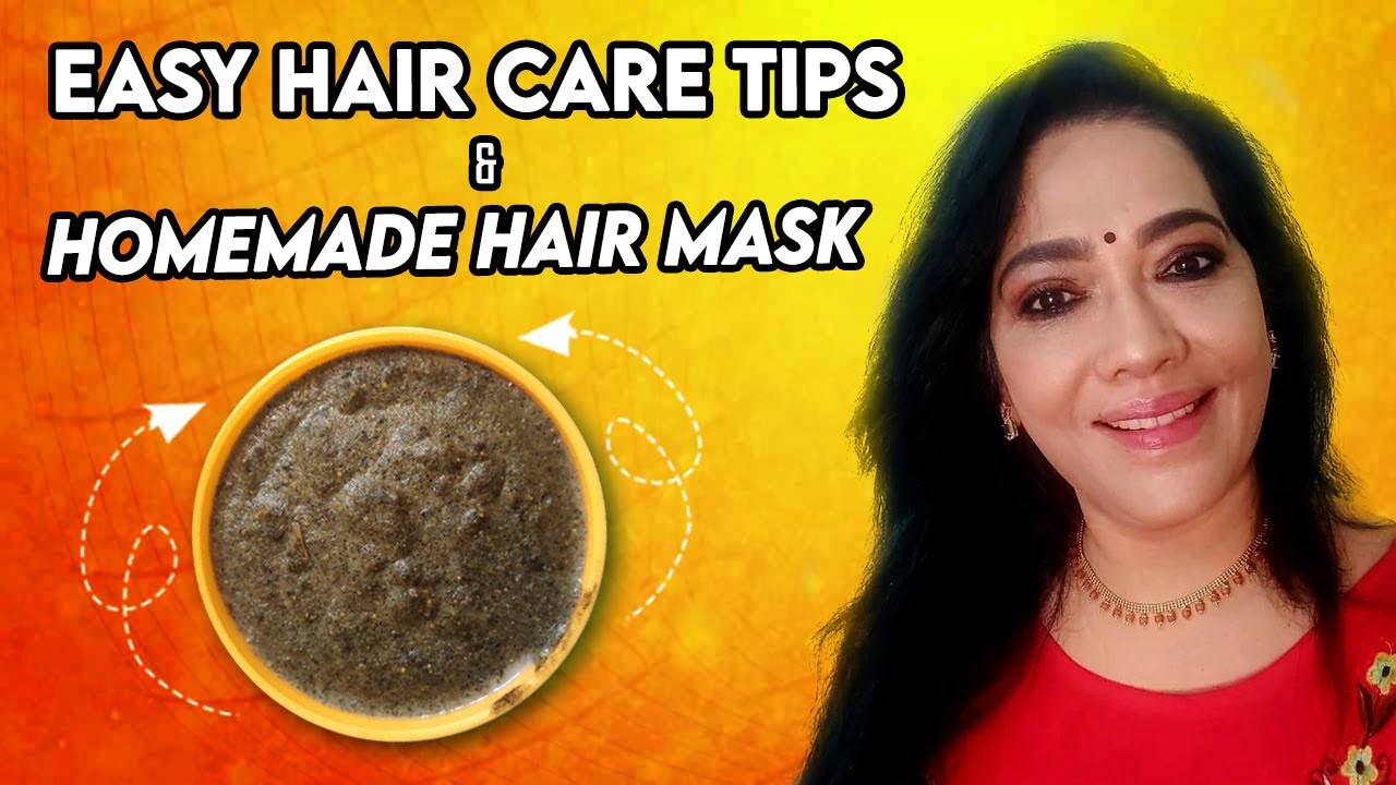 Easy Hair Care Tips | Home Made Hair Mask | Tips For Healthy Shining Strong  Hair | Rekha's Diary - YouTube
