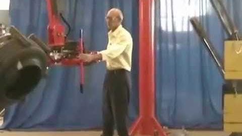 Green Tire Handling with Positech Industrial Manipulator