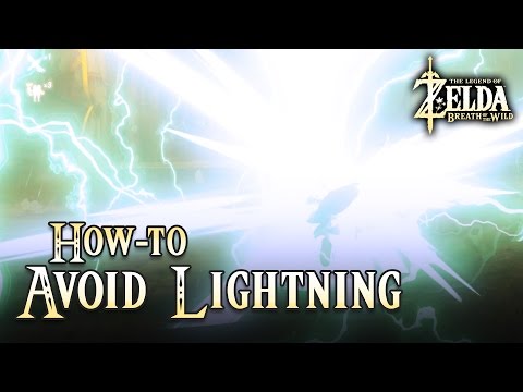 Quick Tip: Avoid Lightning during a Thunderstorm Legend of Zelda Breath of the Wild