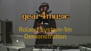 Roland Aira System 1M Plug-Out Synthesizer Module Exclusive Demo with David Ahund