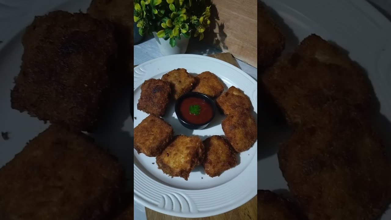 कड़कड़ाती ठण्ड में 4 ब्रेड से गरमा गरम 40 कुरकुरे स्नैक्स बनाये हफ्ते भर खाये | BREADPOTATO BITES🥔✨