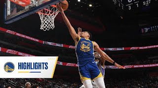 Jordan Poole Goes OFF for 32 Points at Detroit | Nov. 19, 2021