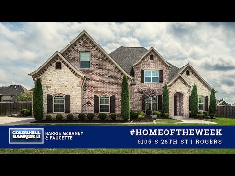 6105 S 28th St, Rogers, AR home video tour