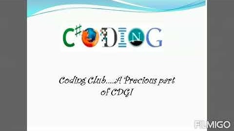 Coding Club Activities@ CSE Department, CDGI Indore