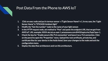EE542 Lab07 IoT interactions with Node-RED and AWS