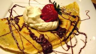 Nutella & Strawberry Filled Crepes Recipe Video - Laura Vitale "Laura In The Kitchen" Episode 30