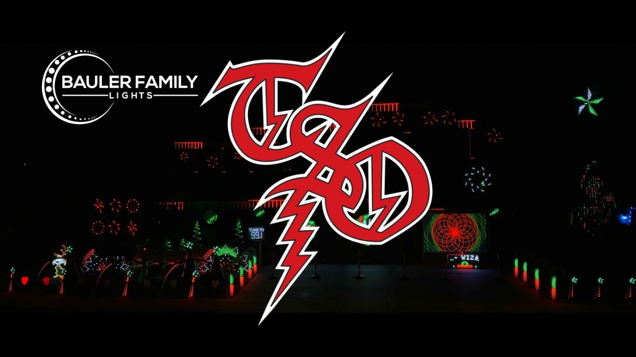 Trans-Siberian Orchestra - Wizards in Winter - Light Show Sequence [2024]