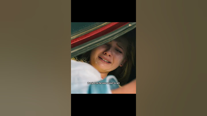 A girl trapped in the trunk successfully executed a textbook-style self-rescue. #movie #film
