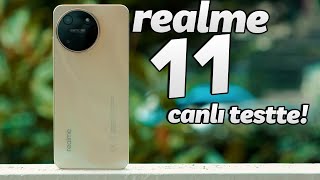 realme 11'i masada test ettim! Canlı Test #1