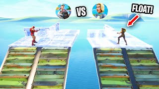 I Hosted A 1V1 Floating Builds Tournament With Fastest Editors In Fortnite... So Fast It Floats