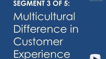 Multicultural Differences in Customer Experience