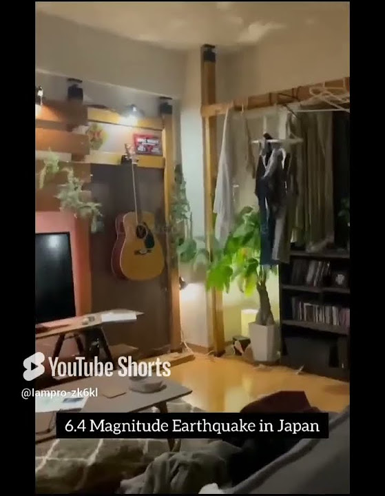 Where did the first earthquake happen