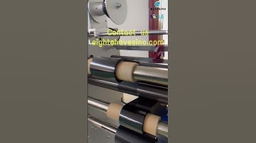 Super model barcode ribbon slitter machinery