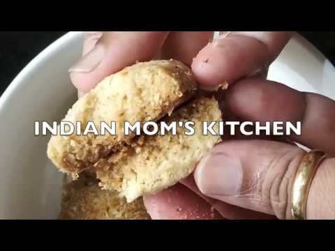 HOW TO MAKE COCONUT WHEAT COOKIES IN PRESSURE COOKER OR KADAI OR OVEN / HOMEMADE COOKIES | Indian Mom