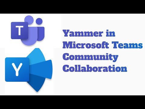 How to set up Yammer Communities on Microsoft Teams